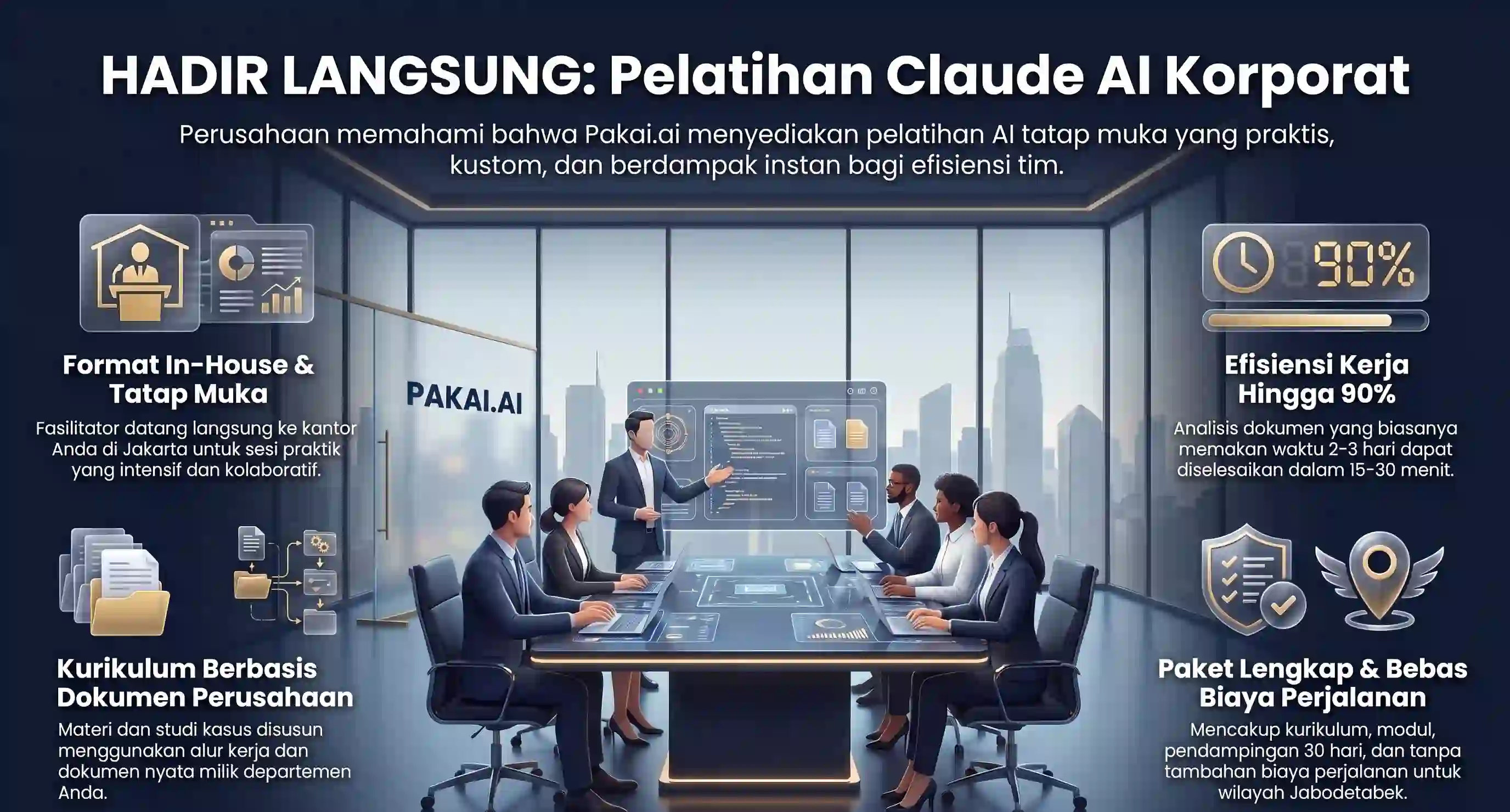 Jasa Pelatihan Claude AI Jakarta: Format & Cara Pesan